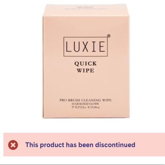 Luxie Quick Wipe Pro Brush Cleaning Wipes - Picture 6 of 7